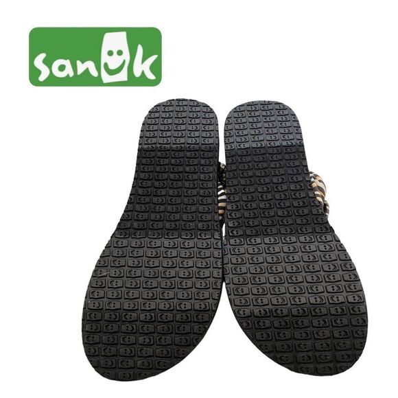 NEW in Package Sanuk Tiger Stripe Slingback Sandals 7 - Picture 5 of 5